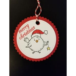 Merry Christmas holiday Gift Tags